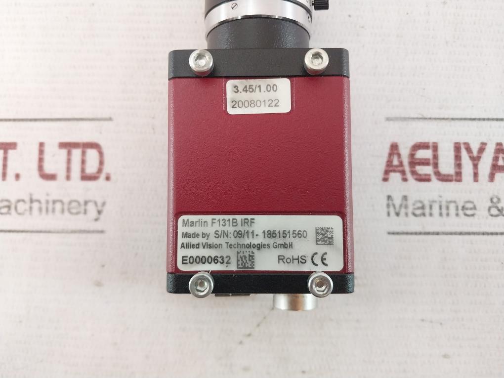 Allied F131B Irf Industrial Marine Camera With Tv Lens 25Mm C2514-m E0000632