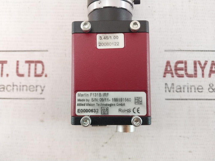 Allied F131B Irf Industrial Marine Camera With Tv Lens 25Mm C2514-m E0000632