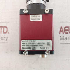 Allied F131B Irf Industrial Marine Camera With Tv Lens 25Mm C2514-m E0000632