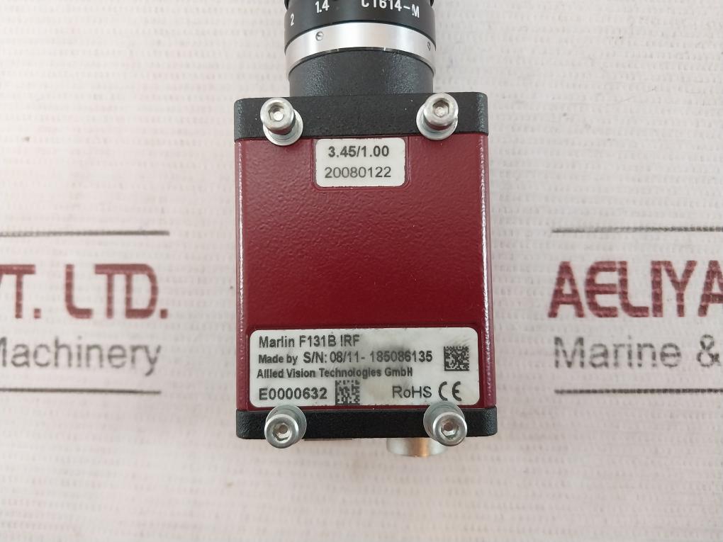 Allied F131B Irf Industrial Marine Camera With Tv Lens C1614-m 16Mm E0000632