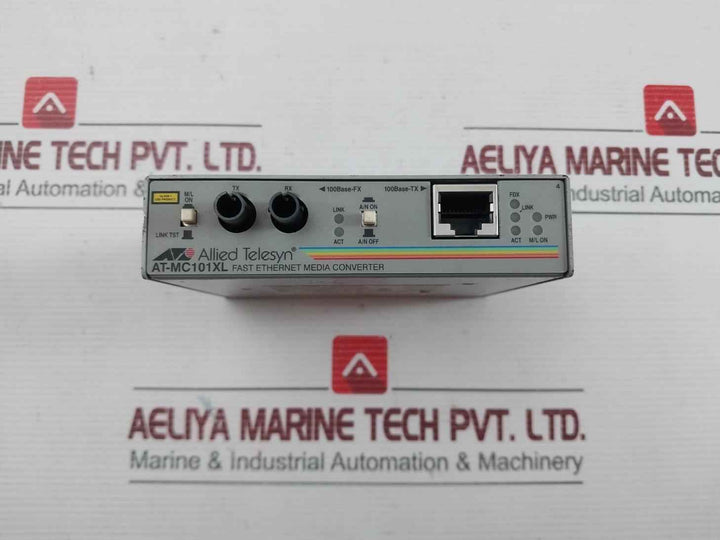Allied Telesis 12Vdc Fast Ethernet Media Converter 0.5A At-mc101Xl