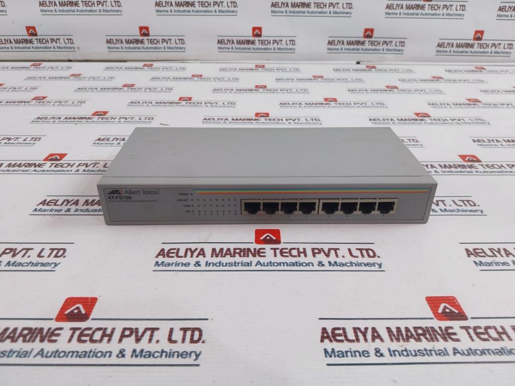 Allied Telesis At-fs708 8 Port 10/100 Mbps Fast Ethernet Switch