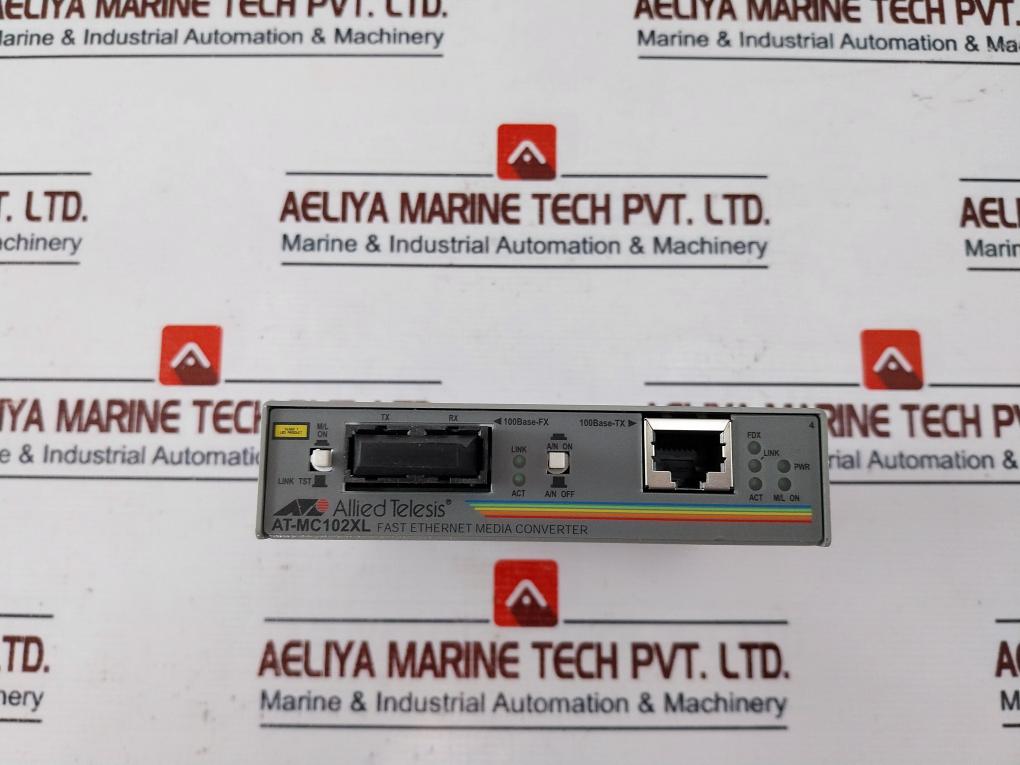 Allied Telesis At-mc102xl Fast Ethernet Media Converter Set
