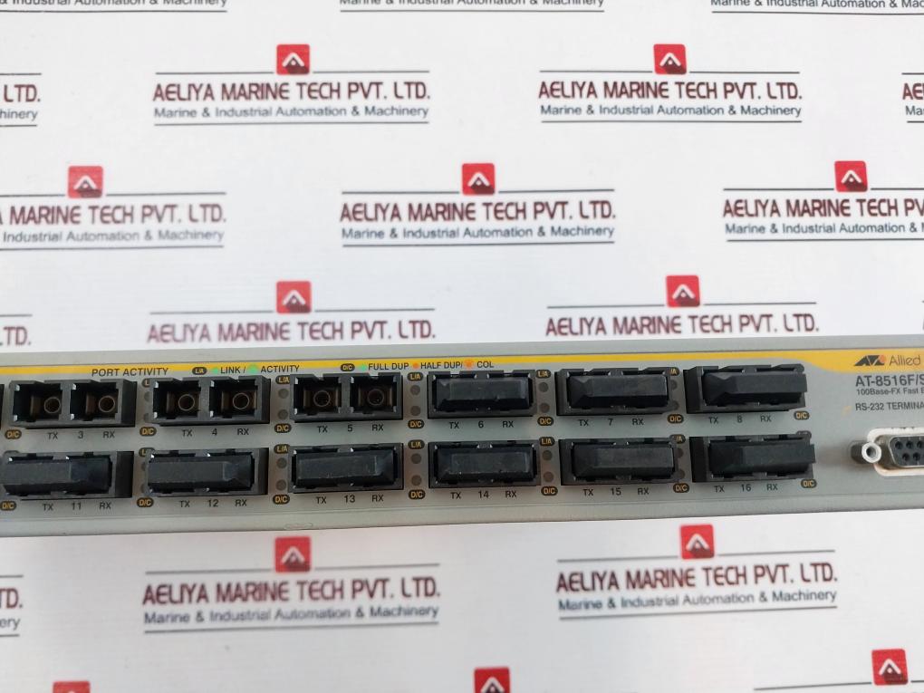 Allied Telesyn AT-8516F/SC 100base-fx Fast Ethernet Switch 100-240Vac~ 2.0A