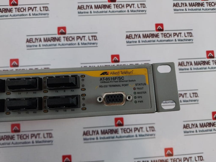 Allied Telesyn AT-8516F/SC 100base-fx Fast Ethernet Switch 100-240Vac~ 2.0A