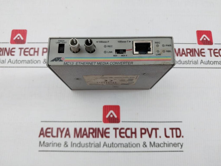 Allied Telesyn Ethernet Media Converter Rev-a At-mc13