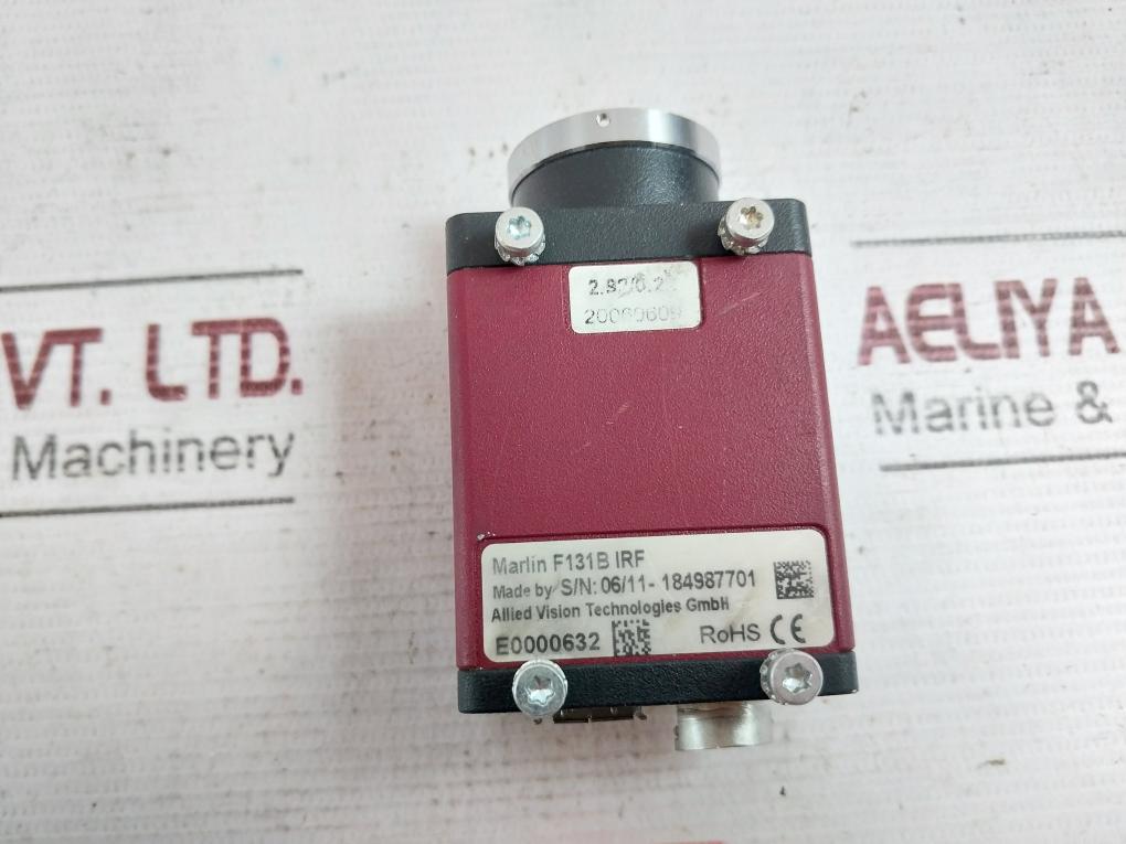 Allied Vision Technology Marlin F131B Irf Industrial Camera /W Pentax E0000632