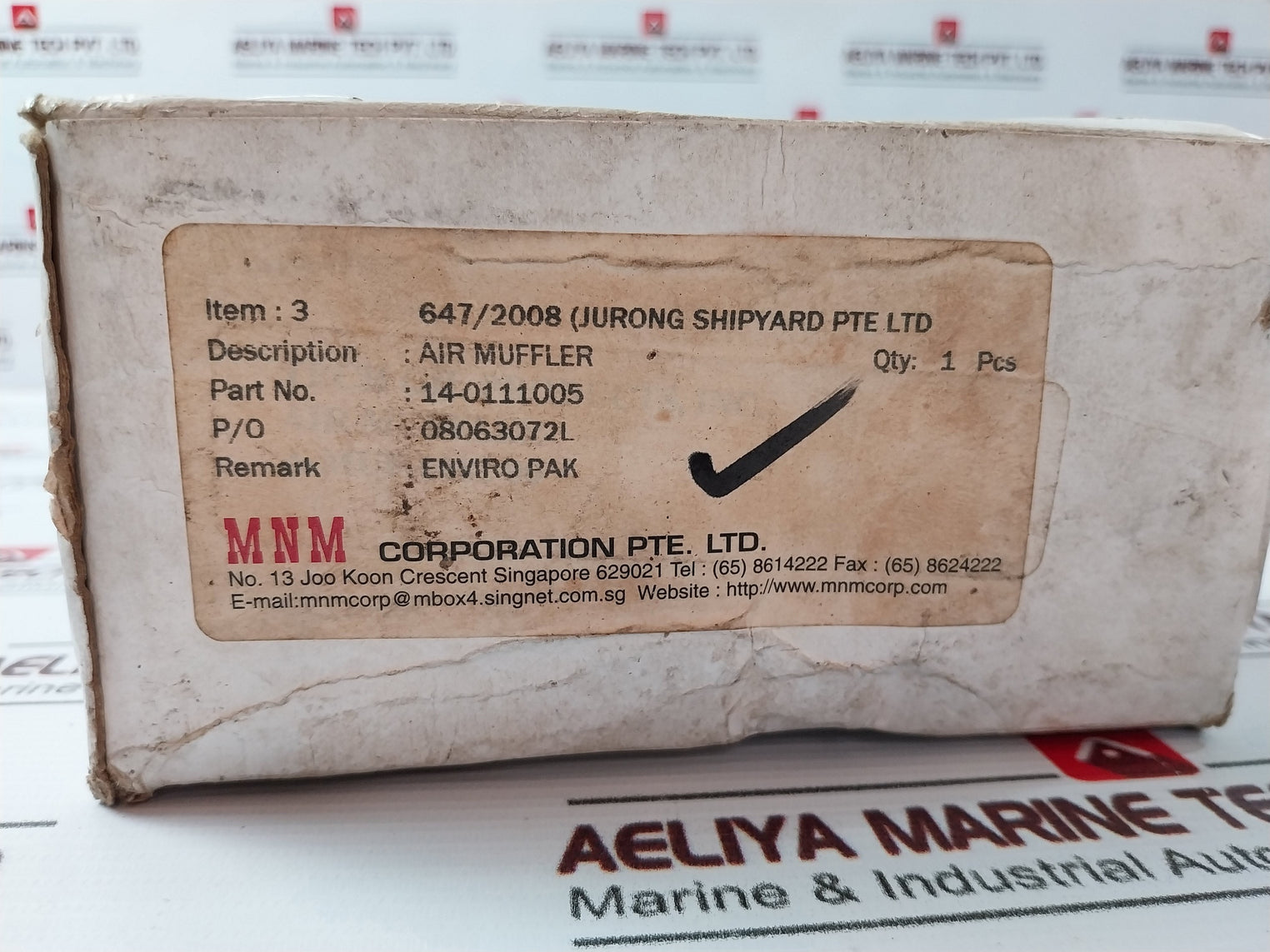 Allied Witan 44AW56 M05 Air Muffler Filter 14-0111005 1/2 Inch