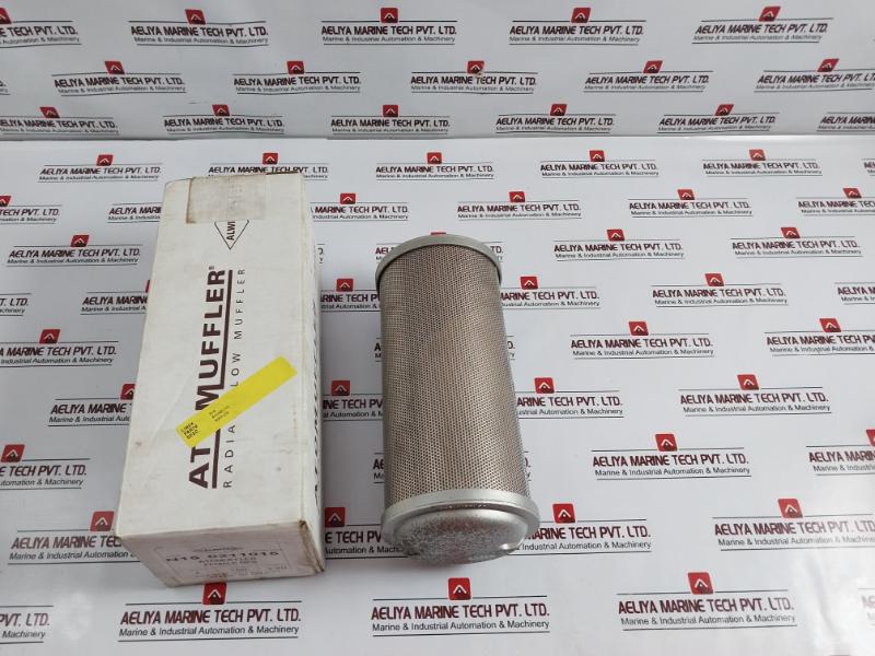 Allied Witan 44Aw56 Air Exhaust Muffler Radial Flow 0211015 4440K148