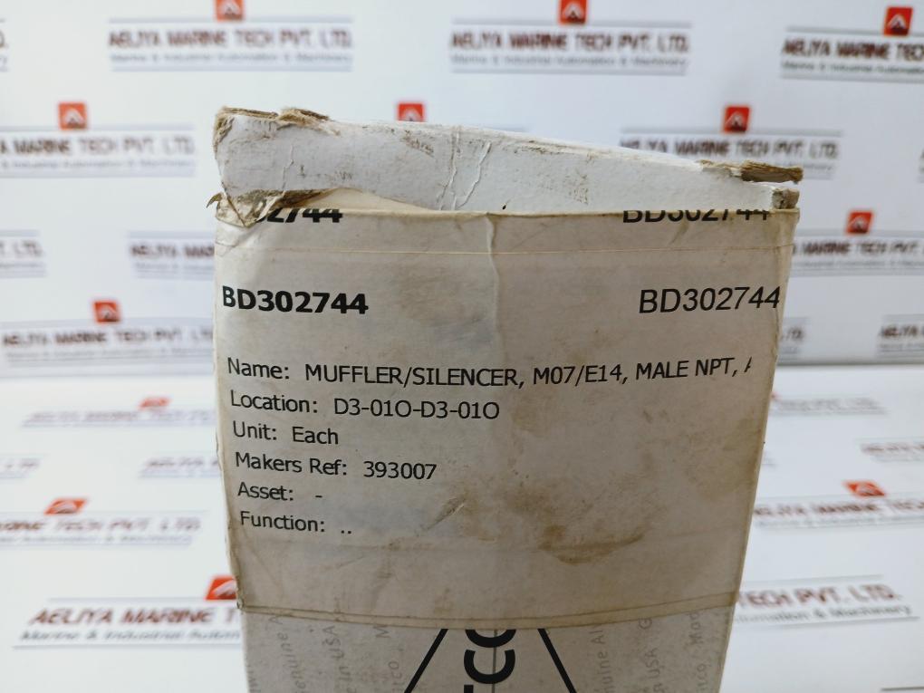 Allied Witan 44aw56 Air Exhaust Muffler 3/4” Male Npt