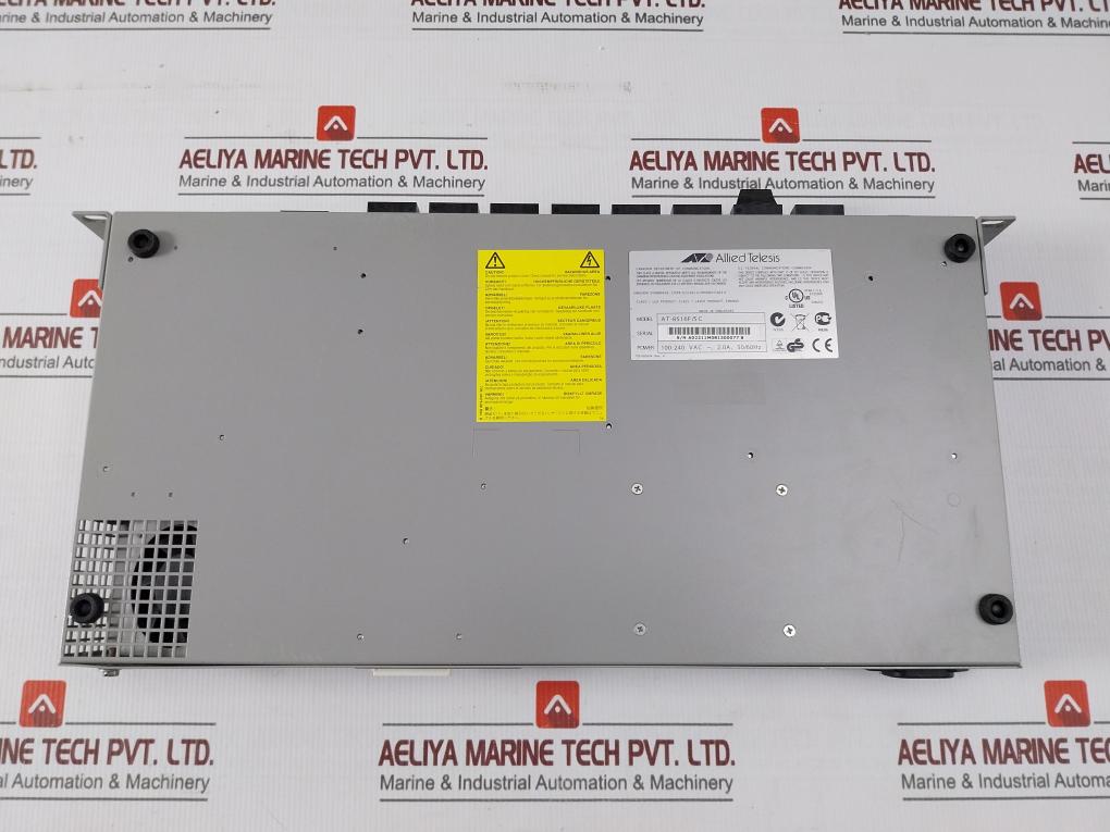 Allied Telesis At-8516F/Sc Ethernet Switch 100-240Vac 2.0A 50/60Hz.