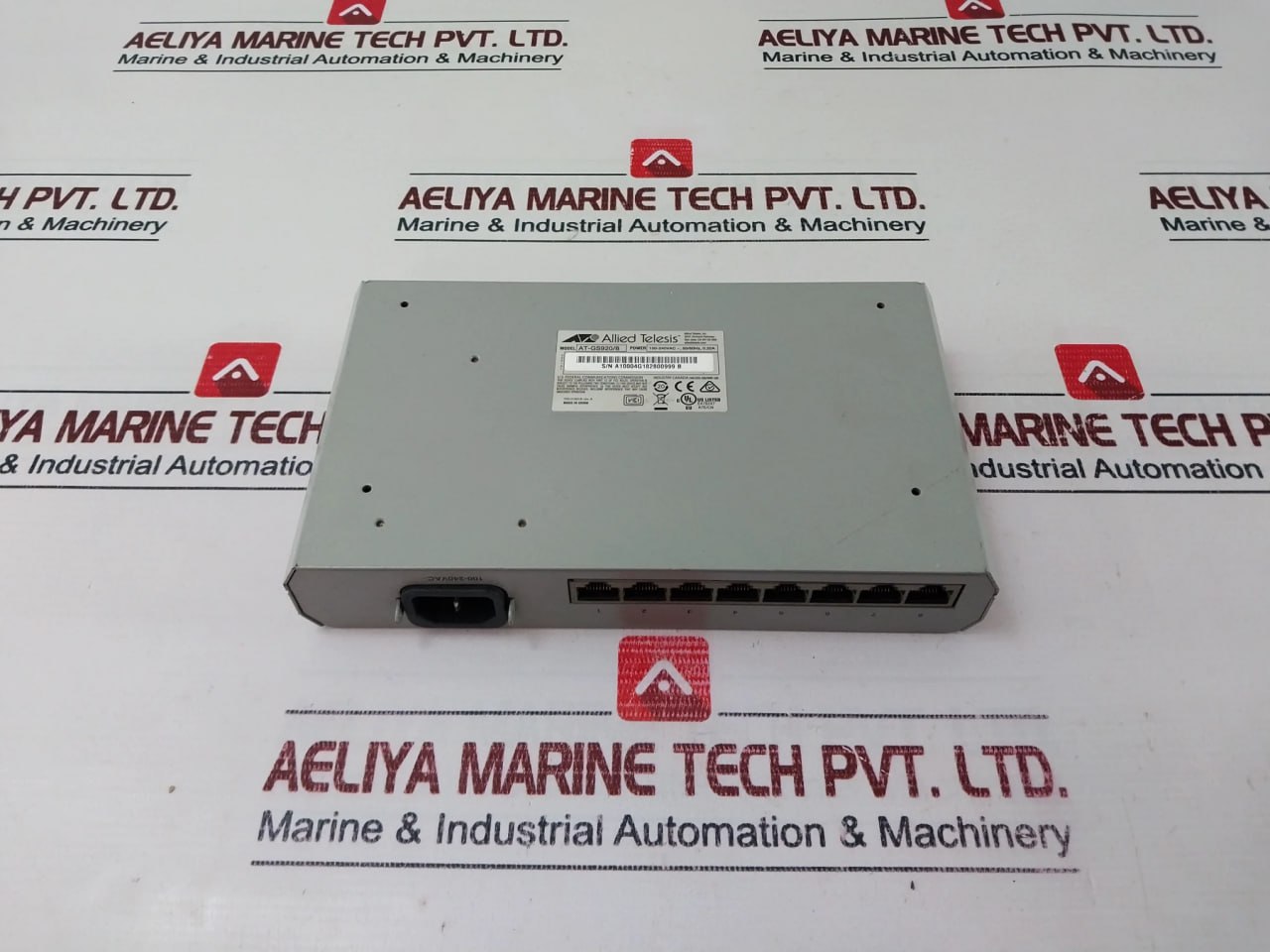 Allied Telesis At-gs920/8 8 Port Gigabit Ethernet Switch