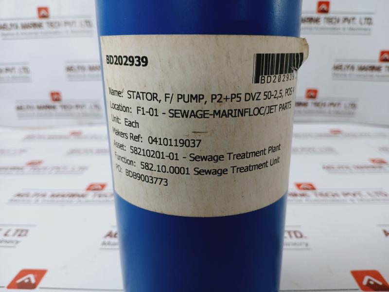 Allweiler 0410119037 Stator for Pump DVZ 50-2.5 EN 10217-1 P235TR1