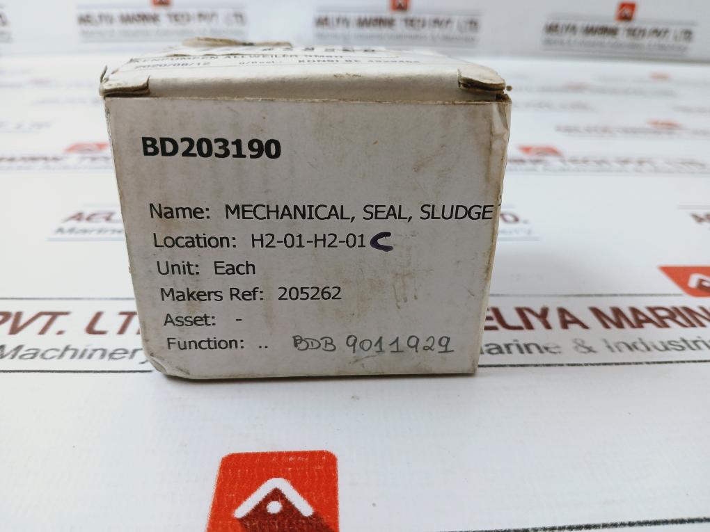 Allweiler 219352 Mechanical Seal Sludge Transfer Pu