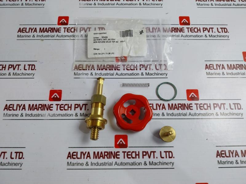 Allweiler 32435 Non-return Valve Set Obtl.bg R3/4”