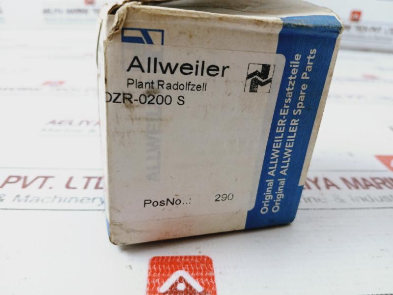 Allweiler 672946 Mechanical Seal Dirty Lo Service Bd203335 Sealnt01 Ddzr-0200 S