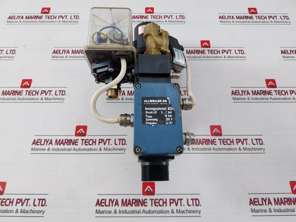 Allweiler A25 Automatic Breather Ejector for Centrifugal Pump 8240200.9100 10Bar