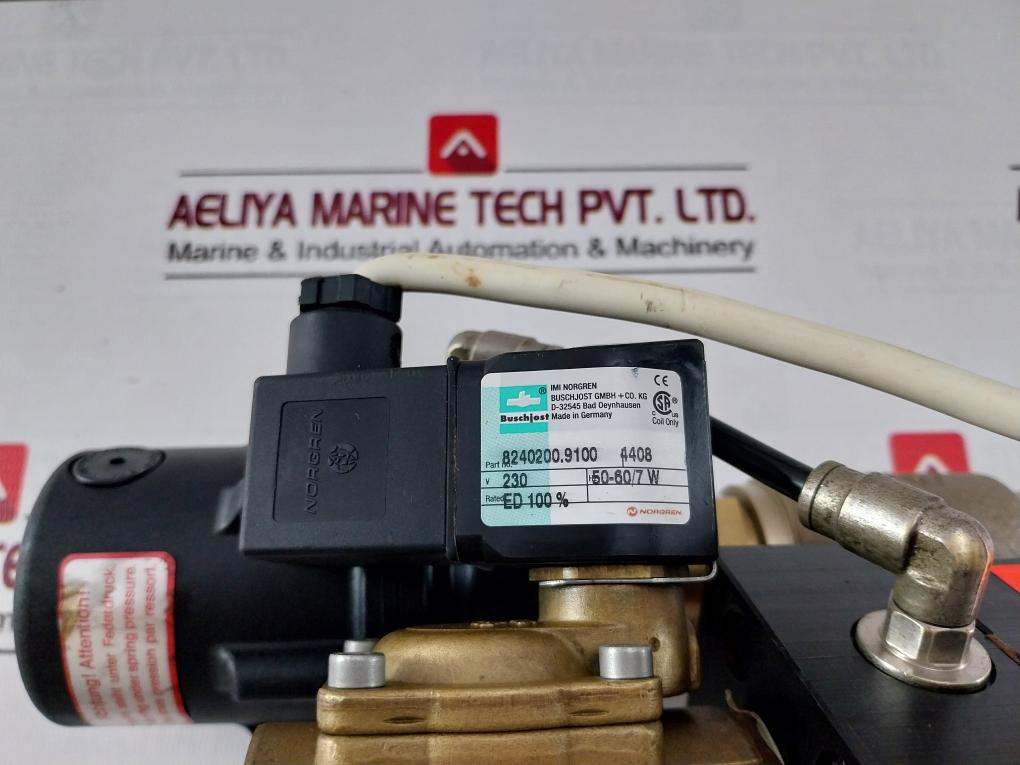 Allweiler A25 Automatic Breather Ejector for Centrifugal Pump 8240200.9100 10Bar