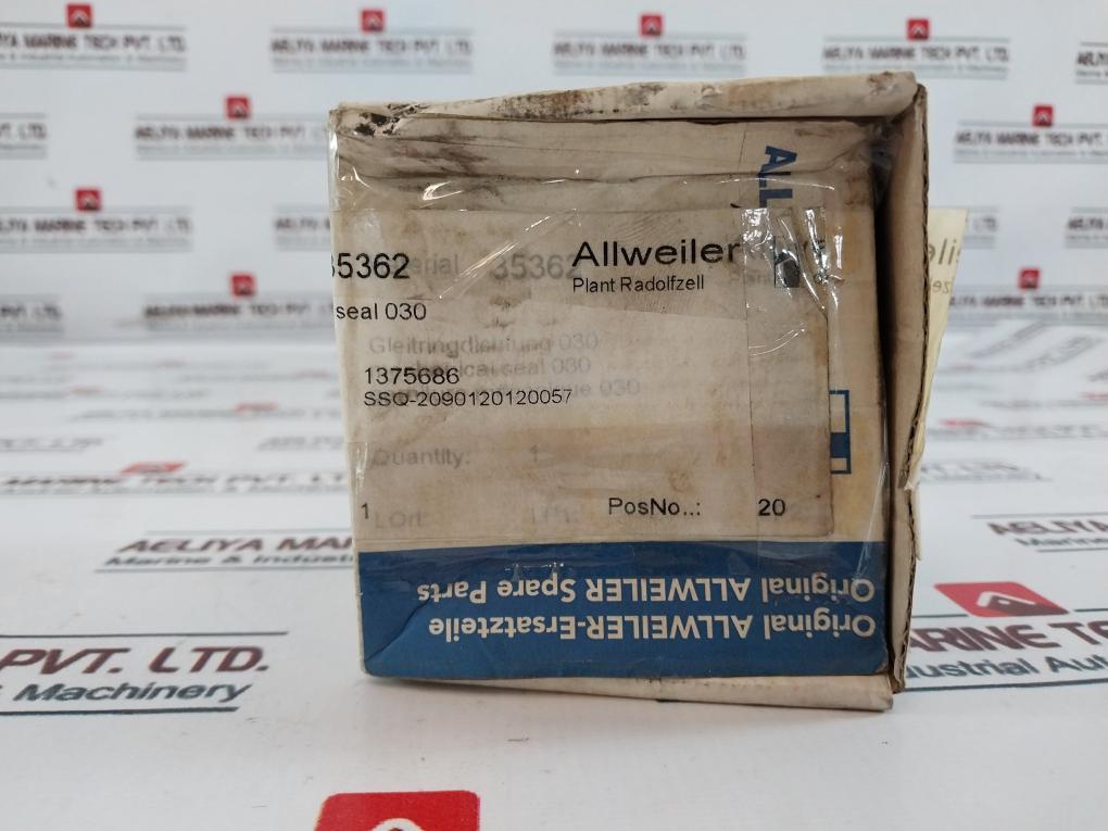 Allweiler Eagle-burgmann Mechanical Seal 1,4401 762.21.10.018 Set