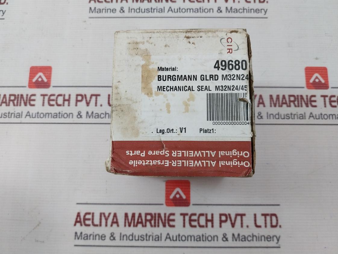 Allweiler Gmbh 49680 Mechanical Seal