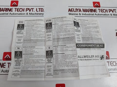 Allweiler N-B02-DDX1-0200 Mechanical Seal, DVZ-ABM2