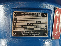 Allweiler Nb32-160 U3.1D-w3-me3-38/300 Ø 151 Centrifugal Monoblock Pump 3500 Rpm