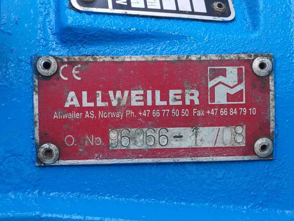 Allweiler Nb32-160U3.1D-w3-me3-38/300 Centrifugal Pump 15M(3)/H 4.7Kw 3500Rpm
