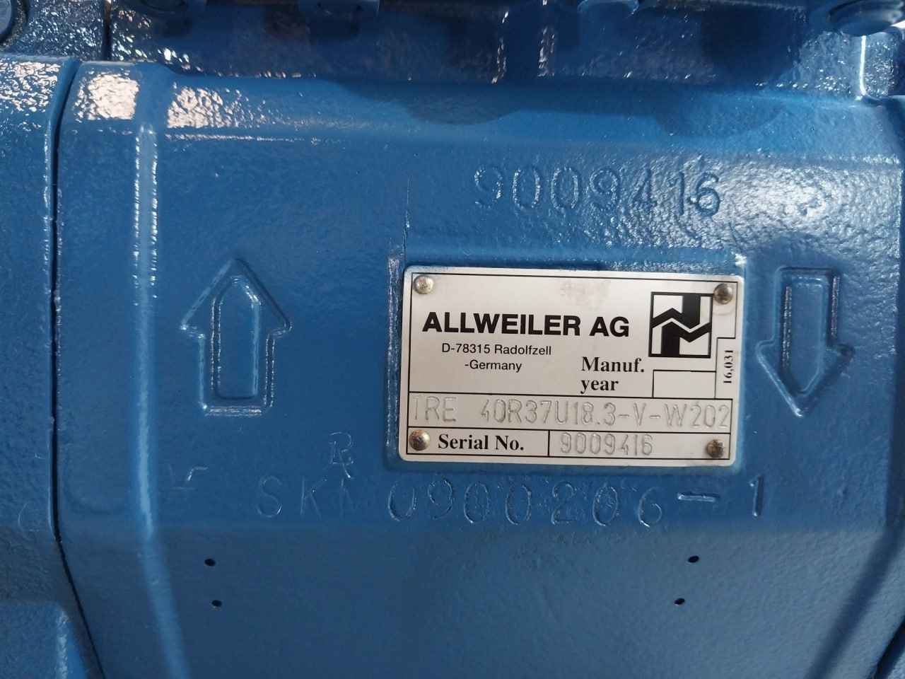 Allweiler Tre 40R37U18.3-v-w202 Pump Motor Skm0900206-1