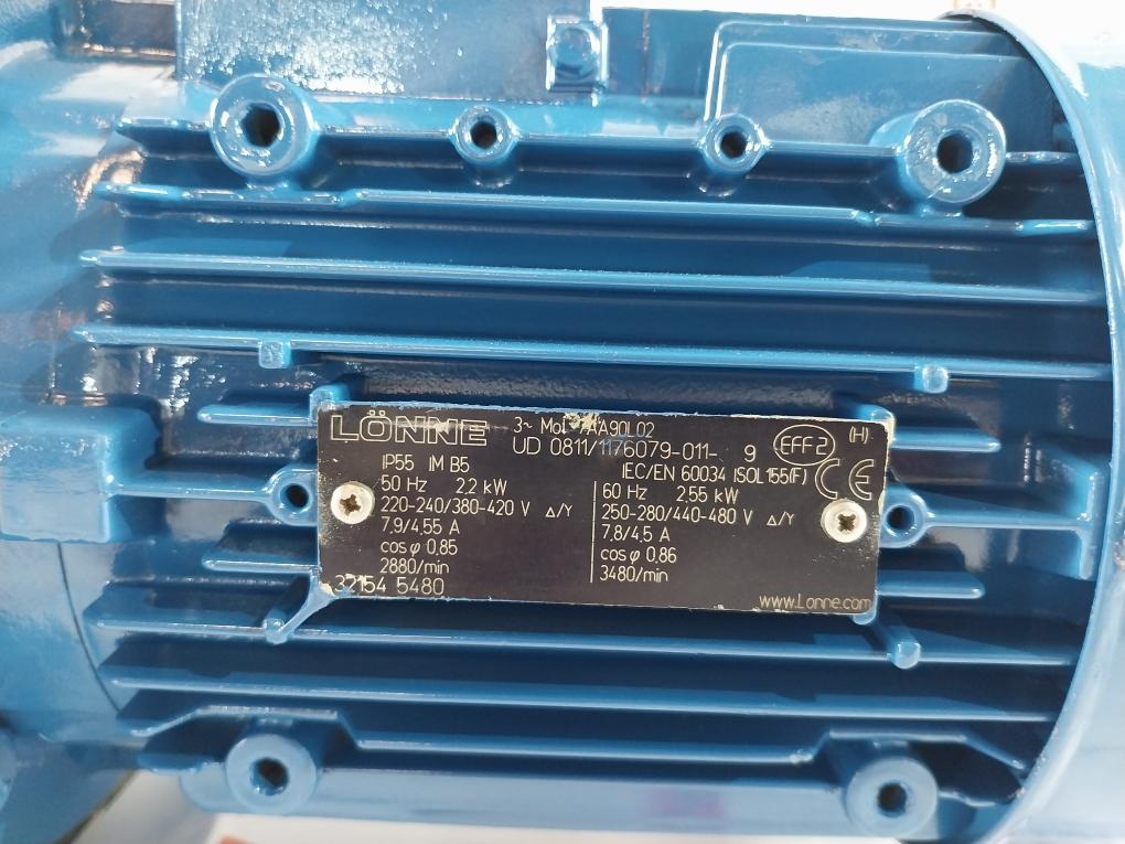 Allweiler Tre 40R46U18.1-y-w202 Triple Screw Pump Iec/En 60034