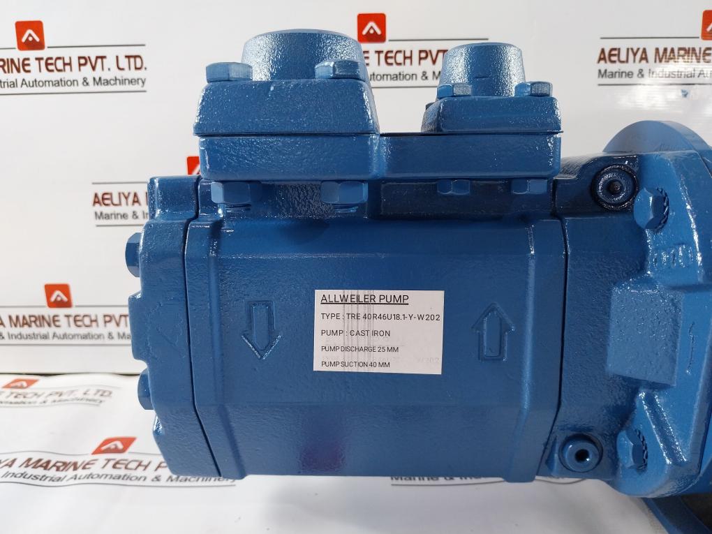 Allweiler Tre 40R46U18.1-y-w202 Triple Screw Pump Iec/En 60034