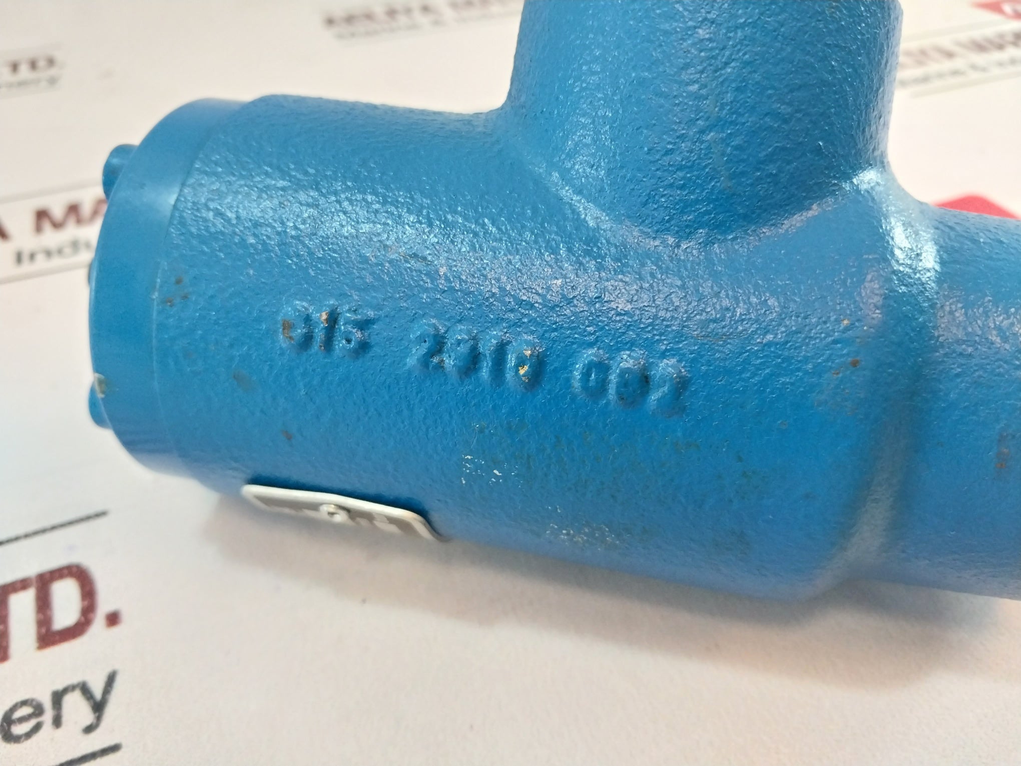 Allweiler Ds29E-w122 Pressure Relief Valve 0.6 Bar