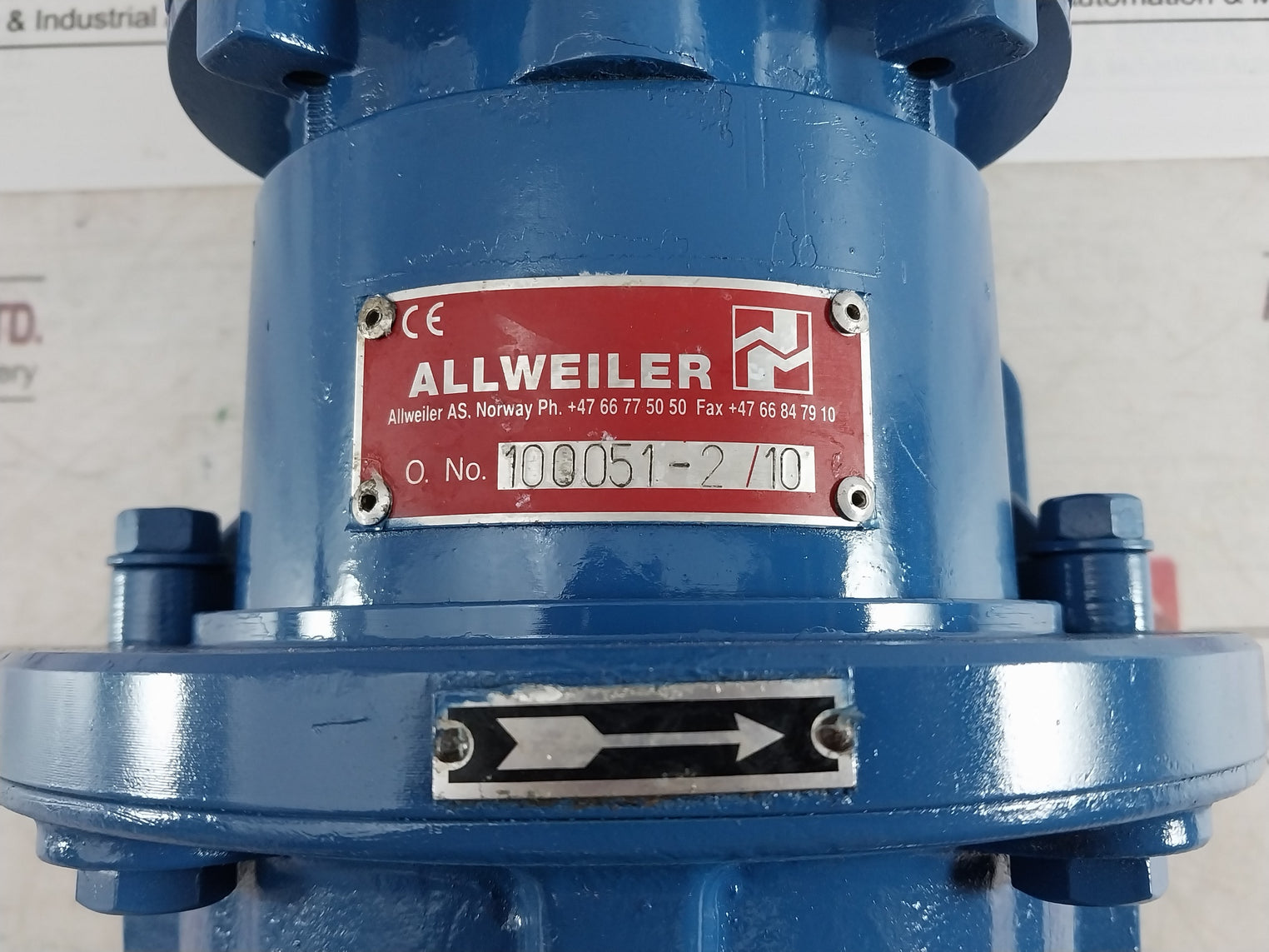 Allweiler Tre 40R37U18.3-v-w202 Pump 220-240/380-420V 50Hz 2.2Kw