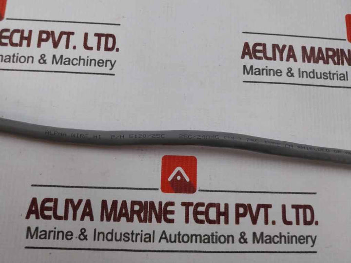 Alpha 5120/25C Multi-conductor Cables 2.5 Meter 25C/24Awg