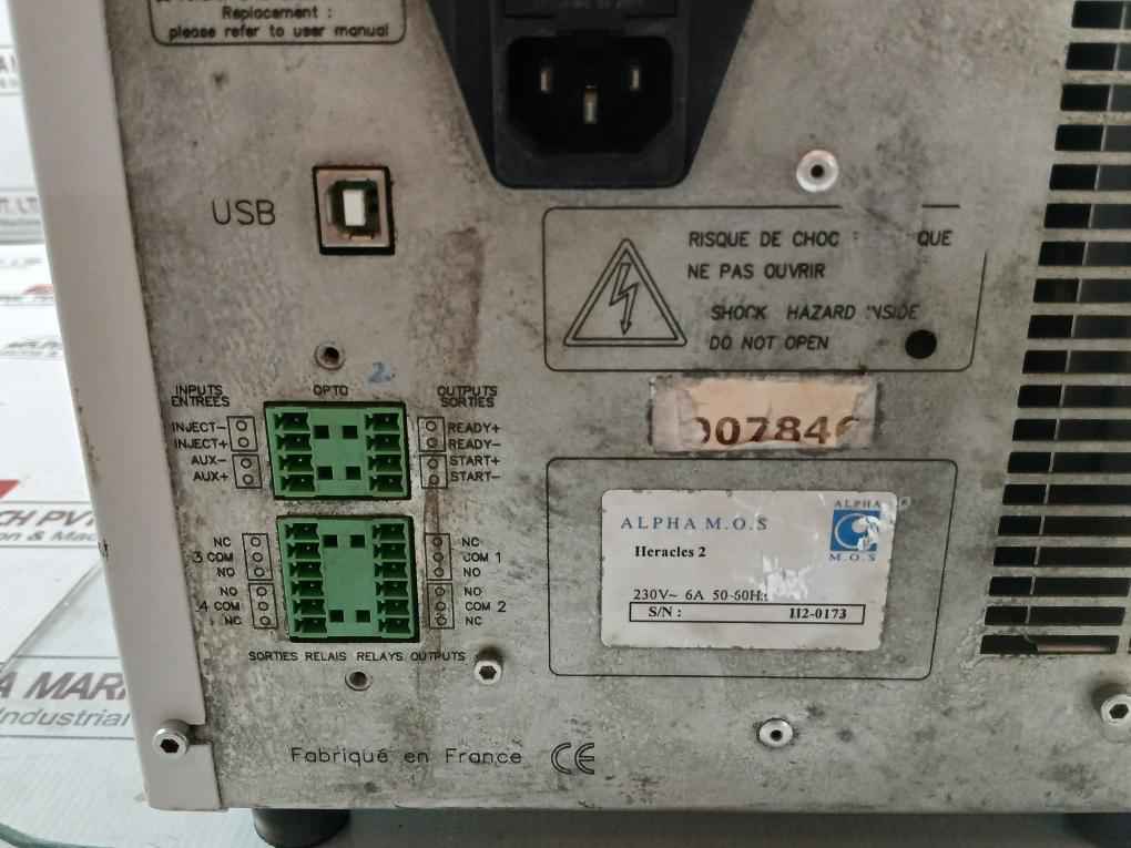 Alpha M.o.s Heracles 2 Analyzer 230v Ac 6a 50-60hz