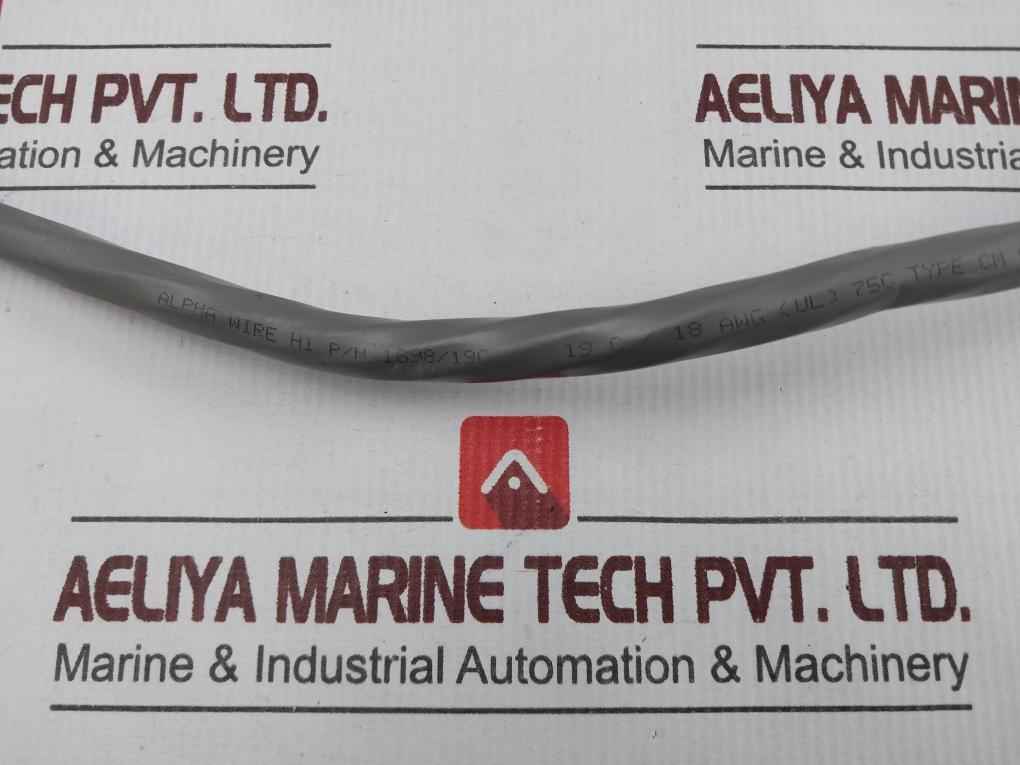 Alpha Wire 1898/19C Multi-conductor Pvc Cable 2 Meter Y8001Ex-b-f008