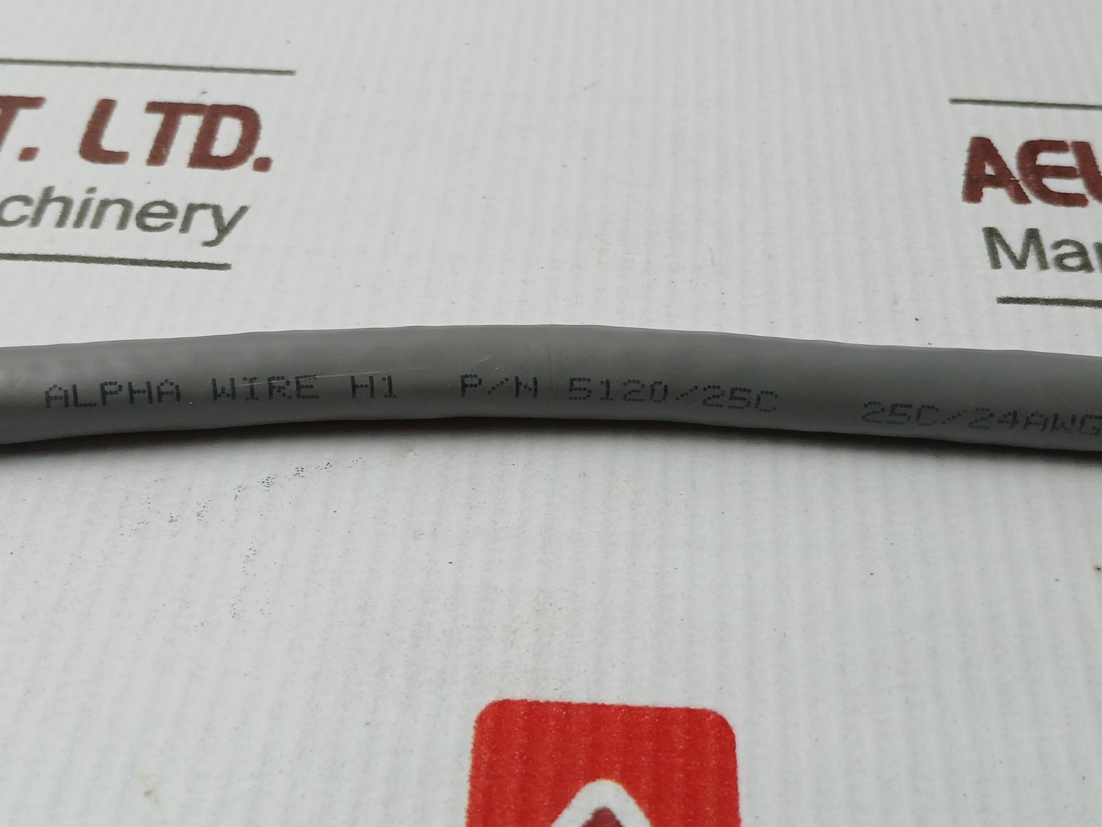 Alpha Wire 5120/25C Xtra Guard Shielded Cable 3-meter 25C/24Awg