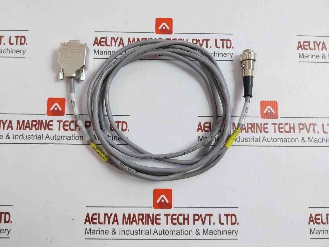Alpha Wire Rev. D 5472C D-sub Connector To Circular Multi-pin Connector Cable