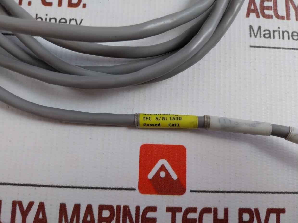 Alpha Wire Rev. D 5472C D-sub Connector To Circular Multi-pin Connector Cable