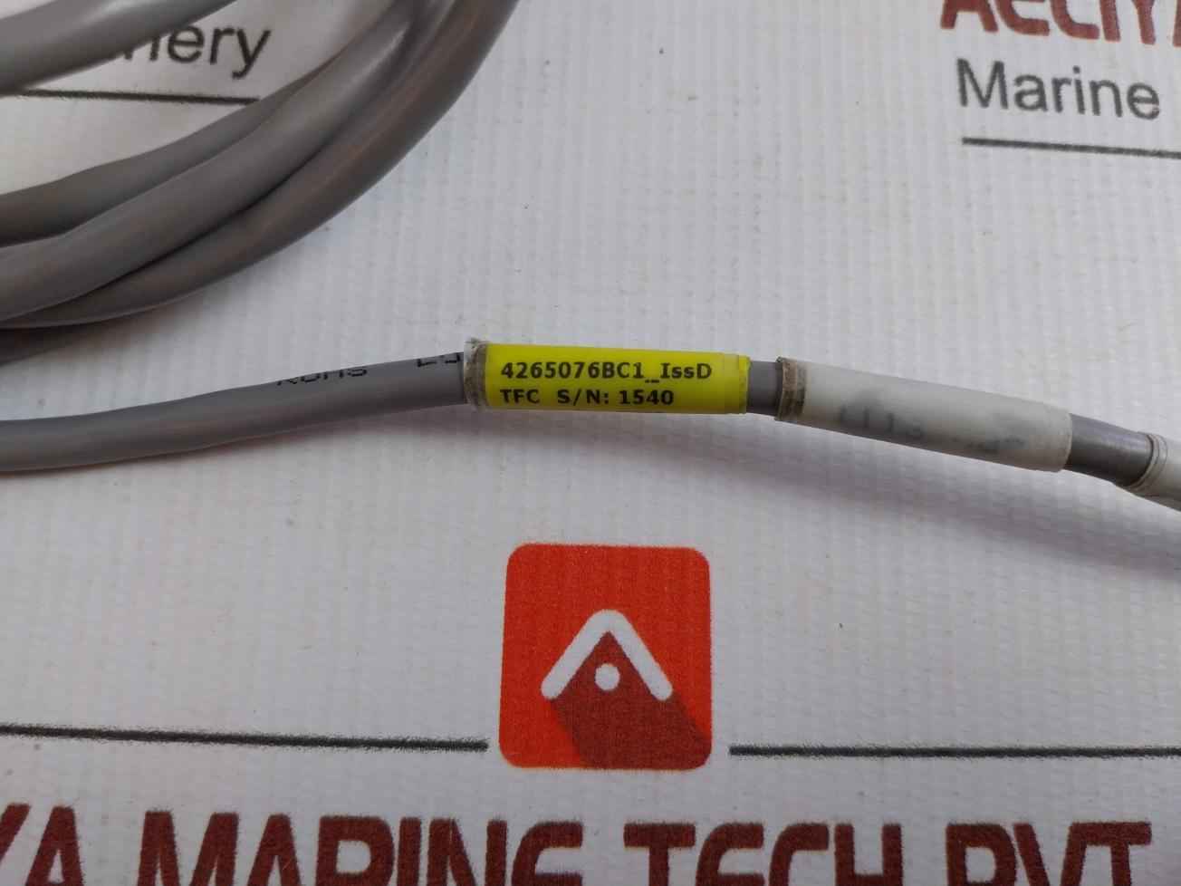 Alpha Wire Rev. D 5472C D-sub Connector To Circular Multi-pin Connector Cable