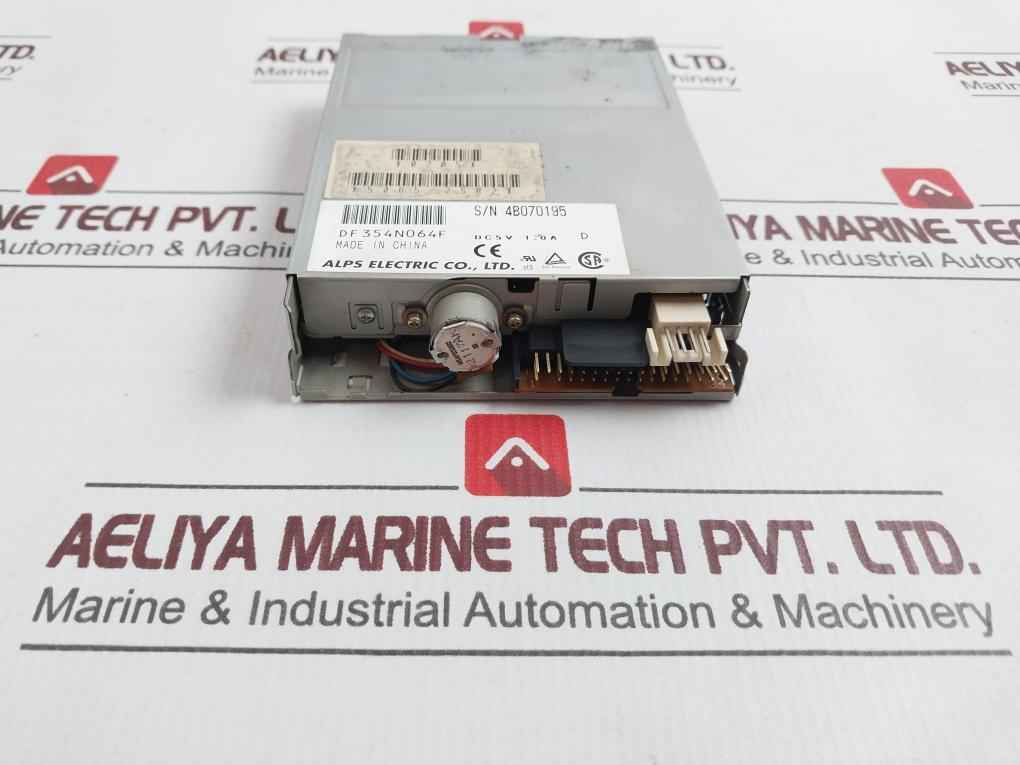 Alps Electric Df354N064F Floppy Drive For Pc Dc 5V 1.0A