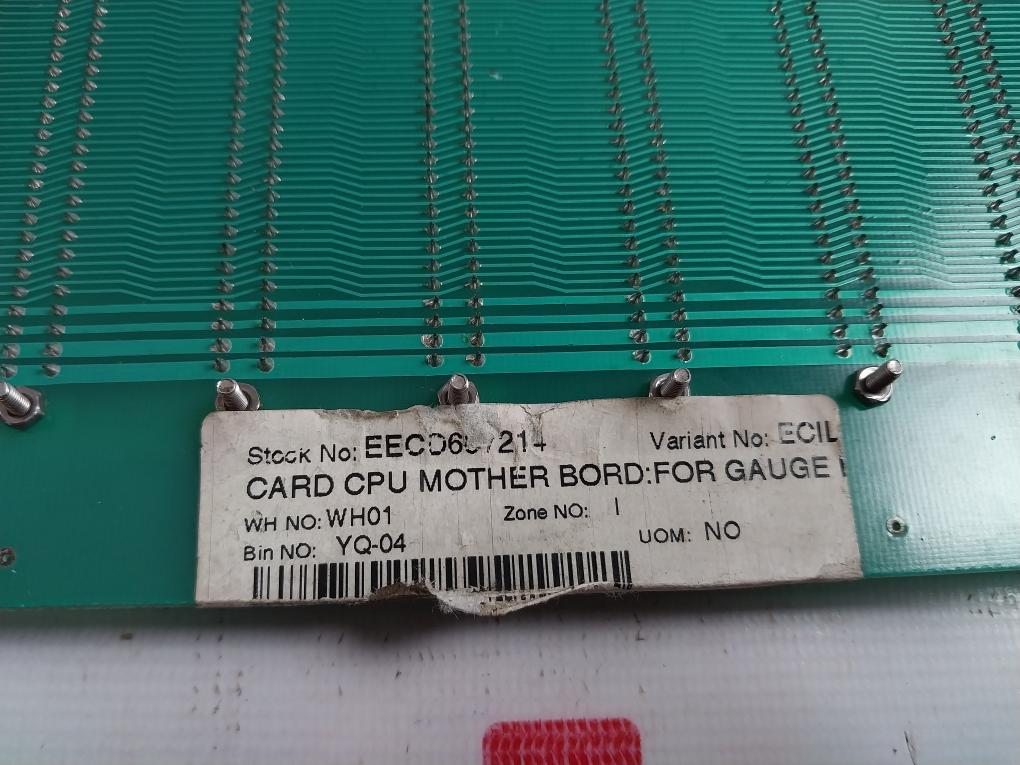 ALS-EC-MB-01 Card CPU Mother Board For Gauge