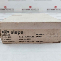Alspa 6212 24Vdc Npn Plc Output Module C50/6212
