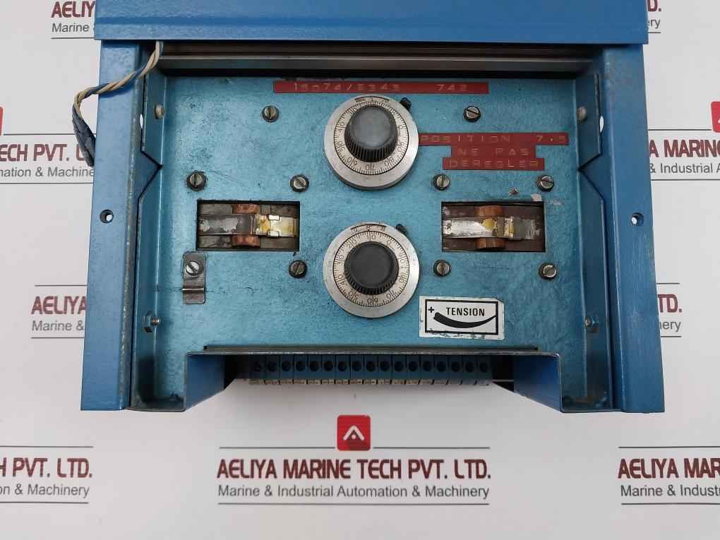 Alsthom_Unelec 15074/6343 Voltage Regulator 380V 50Hz