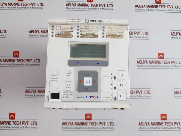 Alstom 50/60Hz Numerical Feeder Protection Relay 100/120V P14Db16A7C0610A