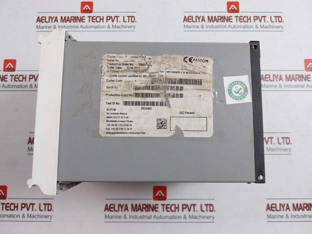 Alstom 50/60Hz Numerical Feeder Protection Relay 100/120V P14Db16A7C0610A