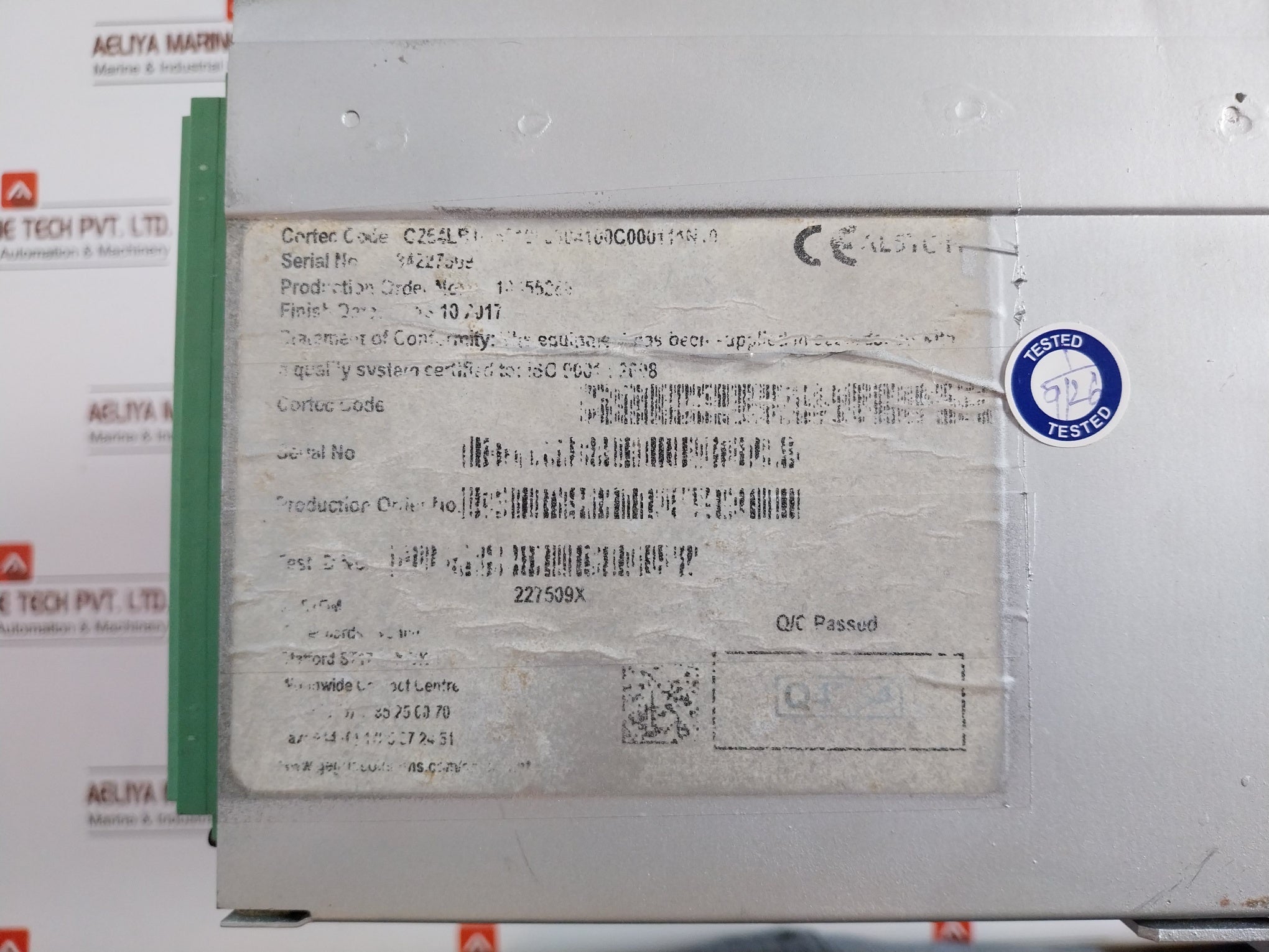 Modular Substation Controller 50/60Hz 220 Vdc Alstom