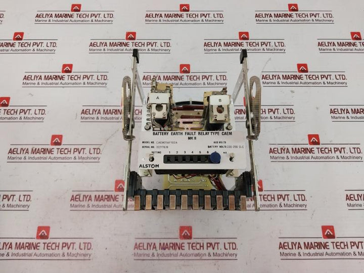 Alstom Caem21Af102A Battery Earth Fault Relay Caem 1-7 Ma 220-250 D.C