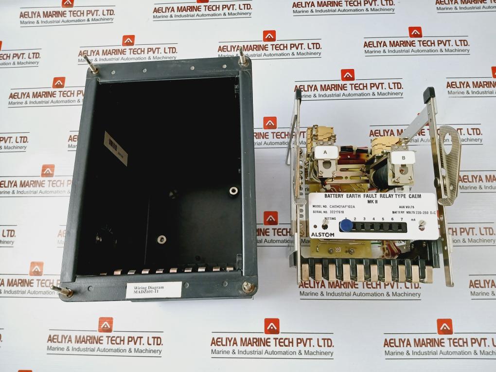 Alstom Caem21af102a Battery Earth Fault Relay