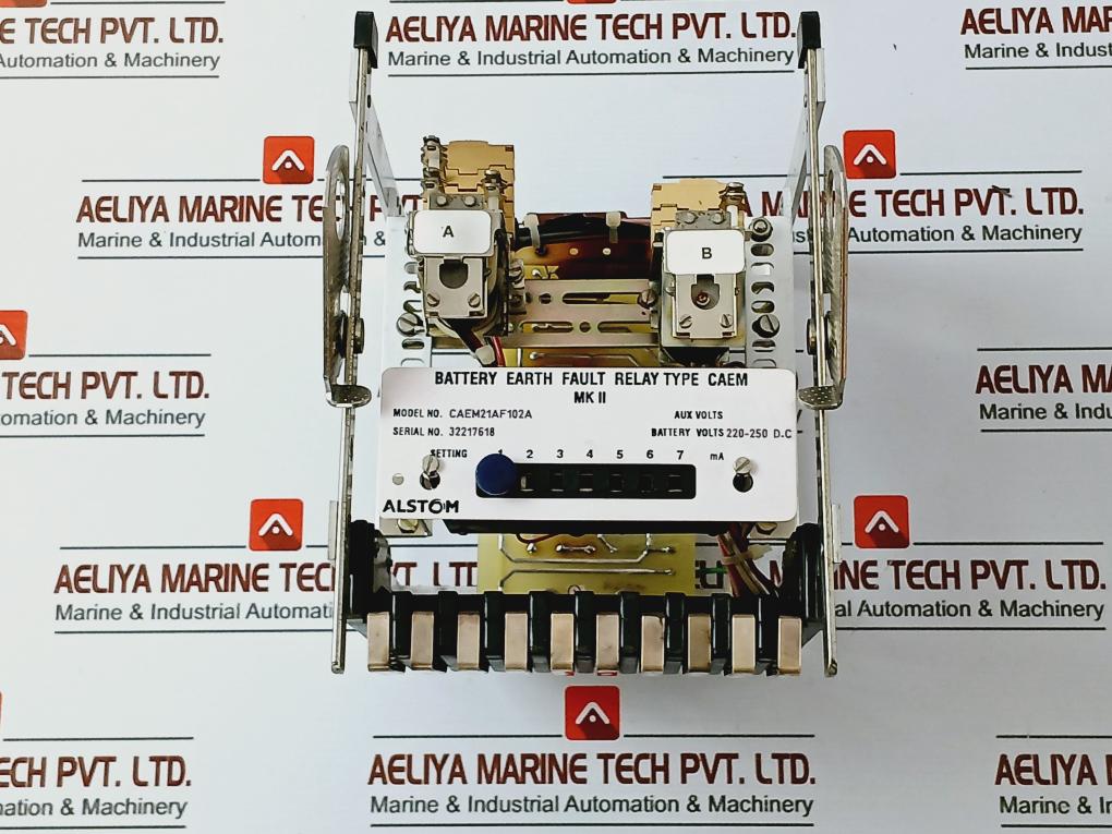 Alstom Caem21af102a Battery Earth Fault Relay