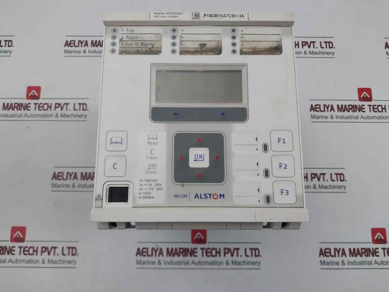 Alstom Feeder Protection Relay P14Db16A7C0610A Vx ~ 110 – 240V